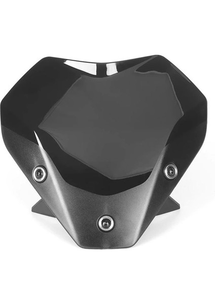 Spoiler Cam Ön Cam Rüzgar Deflektörü Ekran Kalkanı Bmw S1000R S 1000R 2021-2023 Siyah (Yurt Dışından)