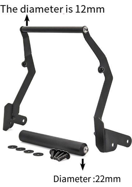 Honda Afrika Ikiz CRF1100 2020+ Navigasyon Plakası Için Motosiklet Telefon Tutucu Navigasyon Braketi (Yurt Dışından) fiyatları