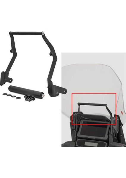 Honda Afrika Ikiz CRF1100 2020+ Navigasyon Plakası Için Motosiklet Telefon Tutucu Navigasyon Braketi (Yurt Dışından) indirimleri