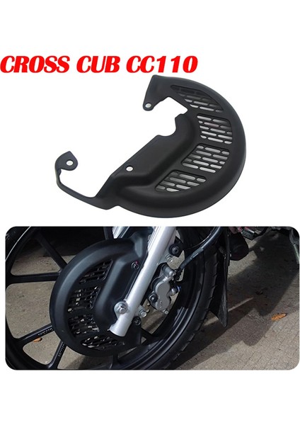 Cross Cub 110 CC110 Motosiklet Kaliper Koruma Rotor Muhafızları Için Ön Fren Disk Kapağı (Yurt Dışından) fiyatları