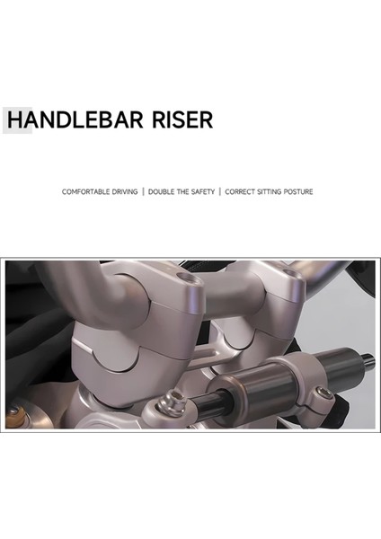 Motosiklet Gideri Yükseltici Kelepçe Sürükleme Yükseltme Kolu Çubuk Uzantı Adaptörü Ducati Çöl x Desertx 2022- (Yurt Dışından) fırsatları