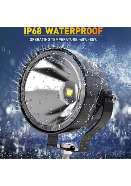 2pcs 4 Inç LED Iş Işığı 4x4 Offroad 30W 14000LM Süper Parlak Beyaz Yuvarlak Sis Far Motosiklet Atv Tekne Beyaz (Yurt Dışından) fiyatları