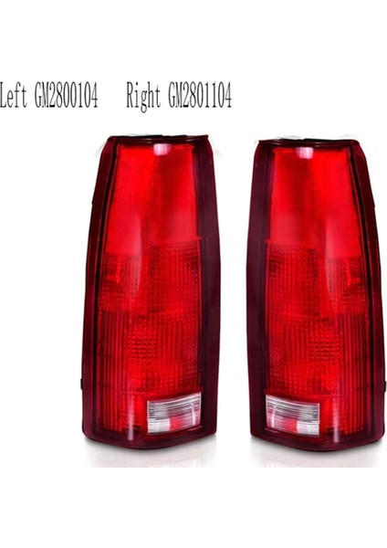 Chevy Için Kuyruk Işığı Gmc Silverado Sierra C/k 1500 2500 3500 Banliyö Tahoe Blazer Yukon Cadillac Escalade GM2800104, A (Yurt Dışından) fırsatları