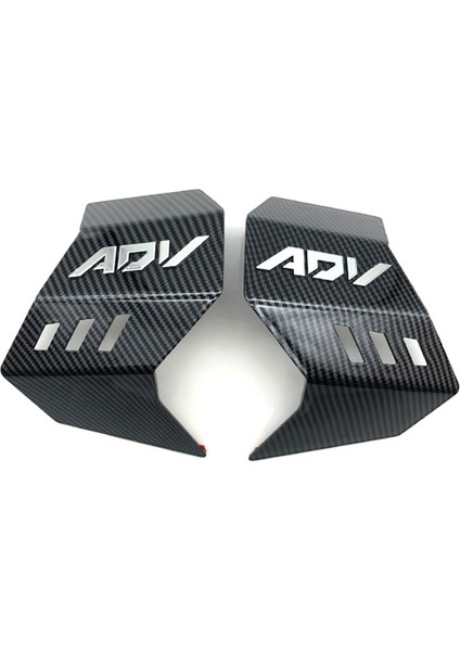 Motosiklet Yan Spoiler Yan Rüzgar Ön Kapısı Koruyucu Kanat Honda Adv 160 2023 2024, Abs Karbon Fiber (Yurt Dışından) fiyatları
