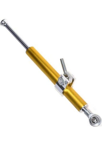 330MM Evrensel Motosiklet Direksiyon Damper Sabitleyici Damper Damper Striper Şok Emici Yön Güvenlik Kontrolü Altın (Yurt Dışından) indirimleri