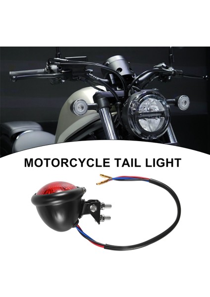 Kırmızı 12V LED Siyah Ayarlanabilir Cafe Racer Style Tail Işık Motosikletleri Fren Arka Lamba Kuyruk Işığı Helikopter Bobber Için (Yurt Dışından) fırsatları