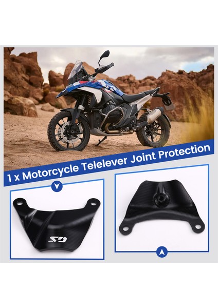 Motosiklet Aksesuarları Telelever Ortak Koruma Koruma Bmw R1300GS R 1300 Gs R 1300GS Macera Adv 2024 2025 Siyah (Yurt Dışından) fırsatları
