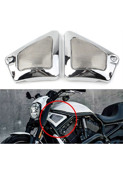 1paır L &amp; R Front Hava Kutusu Çerçeve Boyun Yan Kapak Harley V-Rod Vrscd Vrscdx Vrsca 2002-2017, A (Yurt Dışından) fiyatları