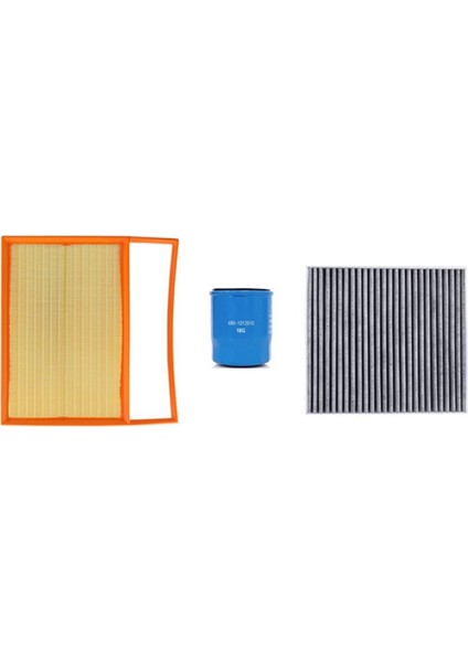 Araç Kabin Hava Filtre Yağı Filtre Seti Jetour T2 Traveler 2023 2024 Aksesuarlar 151000295AA F188107044BN 480-1012010 (Yurt Dışından)