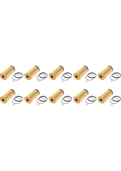 10PCS Bmw Için Araç Yağı Filtreleri X5 X6 3 5 7 Serisi E90 E92 E93 E91 3.0l 2008-2013 11427808443 (Yurt Dışından)