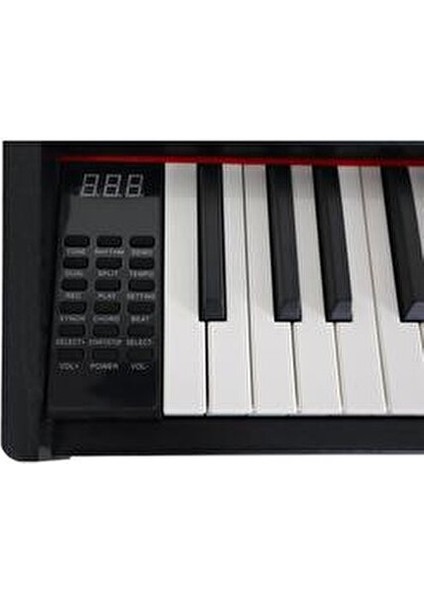 Sapphire SDP-120BK 88 Tuşlu Dijital Piyano Siyah Çekiç Aksiyonlu Klavye ile Yüksek Ses Kalitesi