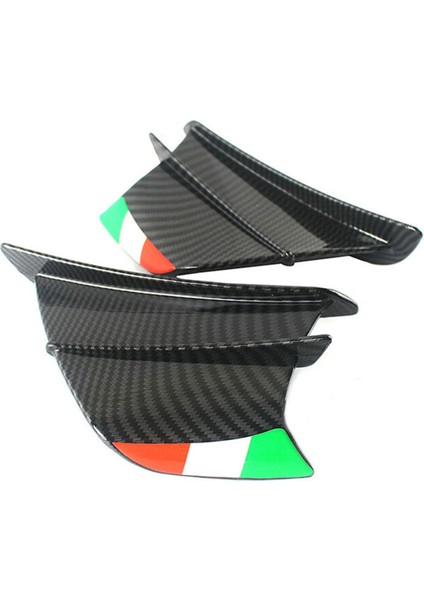 Evrensel Karbon Fiber Kanat Ducati Için Guard Winglet Hava Deflektörü 899 959 1199 1299 Panigale V4 R/s V2 (Yurt Dışından) fırsatları