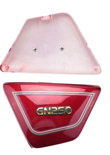 1 Çift Sağ ve Sol Çerçeve Tarafı Suzuki Motosiklet Parçaları Için Panelleri Kaplar Gn 250 GN250 GN250 Motosiklet Parçaları Kırmızı (Yurt Dışından)