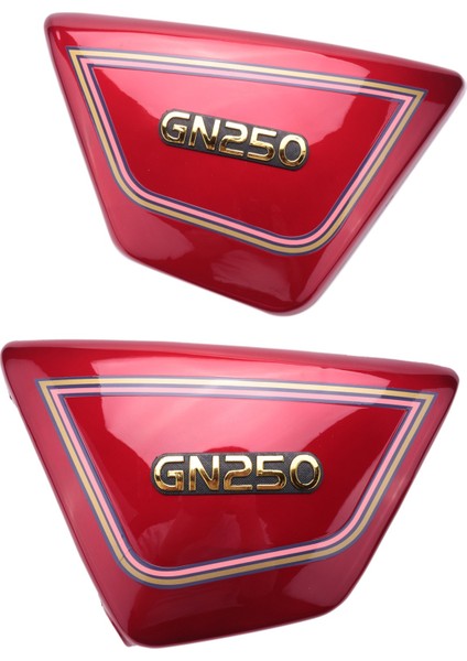 1 Çift Sağ ve Sol Çerçeve Tarafı Suzuki Motosiklet Parçaları Için Panelleri Kaplar Gn 250 GN250 GN250 Motosiklet Parçaları Kırmızı (Yurt Dışından) fiyatları