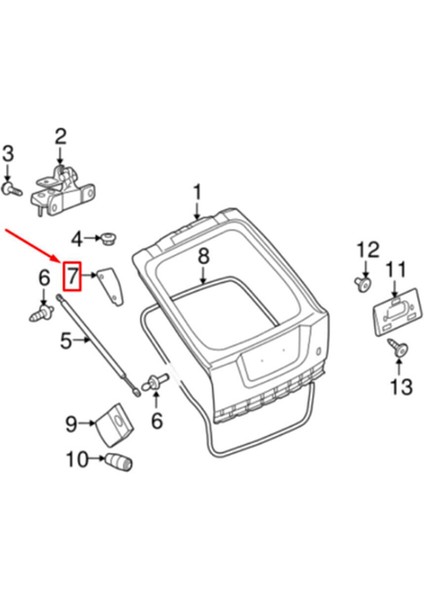 2pcs Bagaj Kapağı Land Rover Range Rover Sport Için Power Strut Bracket 2010-2013 L+R LR095809 LR095810 (Yurt Dışından) fırsatları