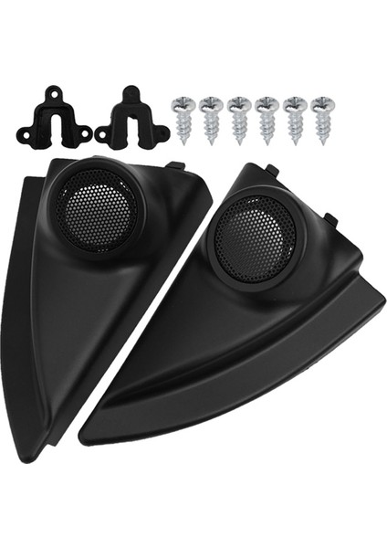 Araba A-Fillar Hoparlör Kapağı Isuzu D-Max 2012-2019 Için Siyah Montajlar, Araba Tweeter Yetenli Ses Kapısı Açısı Hoparlör Kapağı (Yurt Dışından)