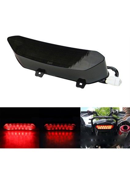 1 Adet Beyaz Motosiklet LED Fren Kuyruk Işığı Yamaha Raptor 700 YFZ450R Motosiklet Aksesuarları (Yurt Dışından) fırsatları