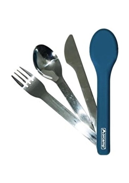 Kamp Çatal Bıçak Seti Silikon Kılıflı 18/8 Paslanmaz Çelik Malzeme ile Hafif ve Taşınabilir fiyatları