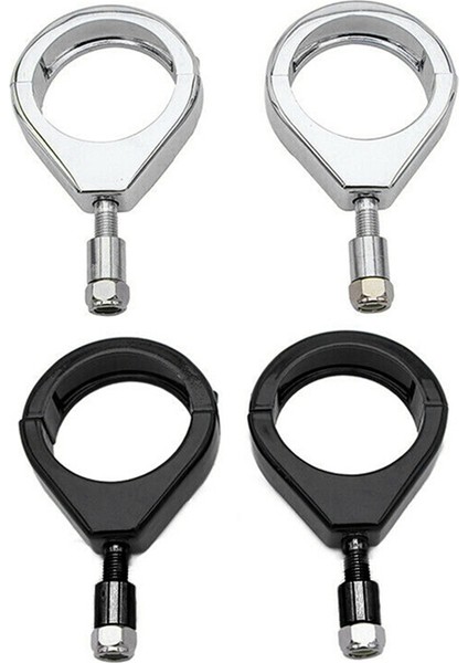 49MM Motosiklet Dönüş Sinyali Montaj Braketi Sis Lambası Braketi Xl Sportster 1200 Dyna Siyah Için Uygun (Yurt Dışından) modelleri