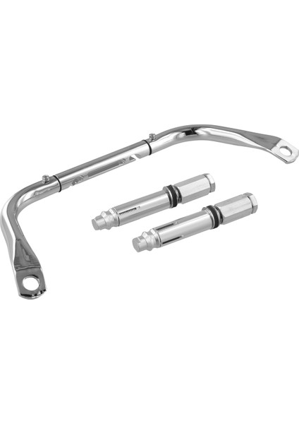 Motosiklet Çok Fonksiyonlu Kol Çocuk Güvenliği Kapat Çubukları Navigasyon Braketi Vespa GTS300 Gümüş Için (Yurt Dışından)