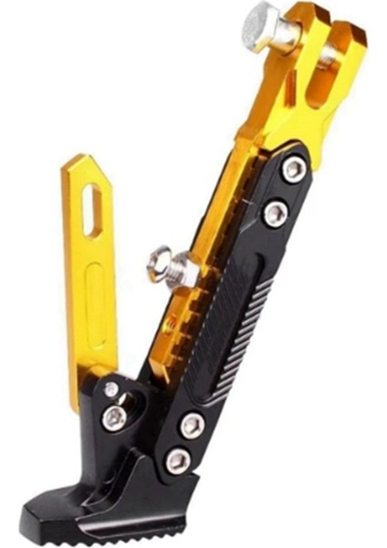 Motosiklet Kickstand Ayarlanabilir Kickstand Park Kickstand Motosiklet Park Yeri Tarafı Destek Standı (Yurt Dışından)