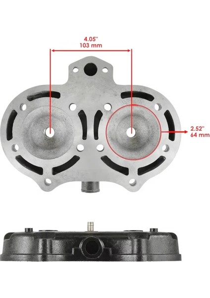 64MM 2GU-11111-00 Motosiklet Motor Parçaları Yamaha Banshee YFZ350 1987-2006 YFZ350SE YFZ350LE YFZ350SP (Yurt Dışından) fırsatları