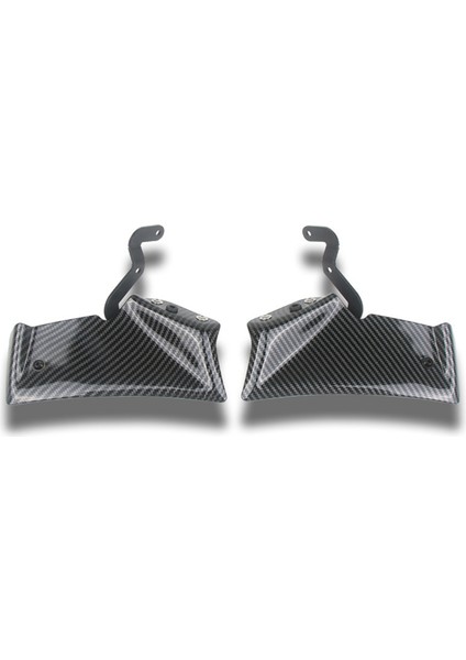 Motosiklet Aerodinamik Kanat Spoiler Yamaha MT10 MT10 Mt-10 2022-2024 Karbon Fiber Desen (Yurt Dışından)