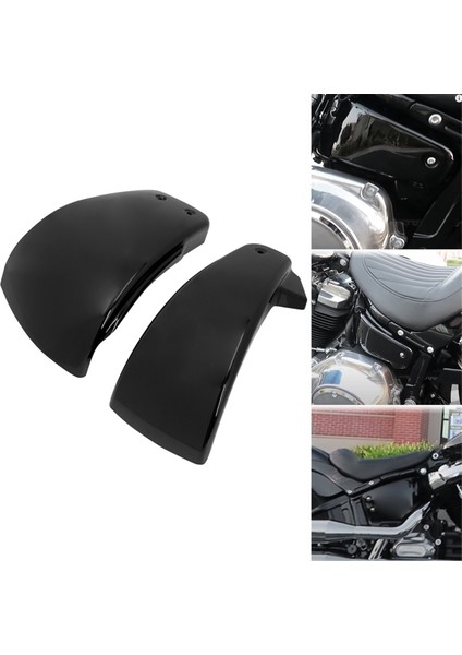 Yan Pil Kapağı Yan Kapak Harley Softail Için Düz Pil Kapağı (Yurt Dışından) fırsatları