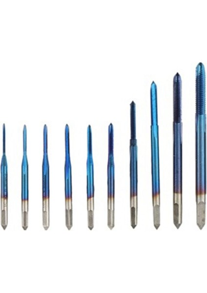 10PCS M1-M3 5 Iplik Taps Ayarlanabilir M1-M8 Anahtar Makinesi Metal Çalışma Vidası Tap Matkap Bit (Yurt Dışından)