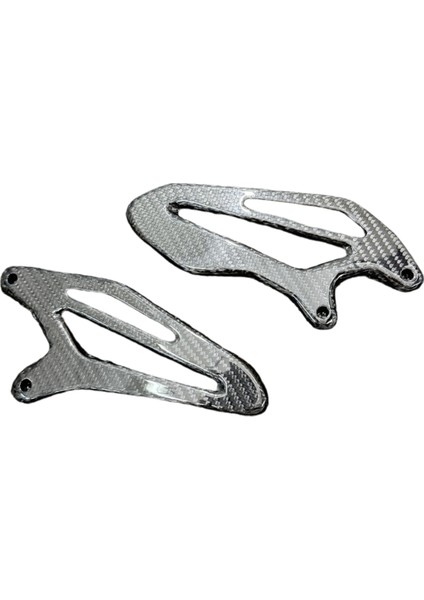 Motosiklet Aksesuarları Karbon Fiber Ayak Yastığı Koruyucu Yamaha Yamaha Yzf-R7 R7 2022-2025 Için Sürücü Topuk Koruyucusu (Yurt Dışından)