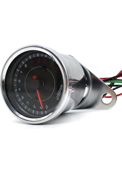 Mavi LED Arka Işığı ile Dc 12V Motosiklet Takometresi 1000RPM Analog Taşometre Rpm Gösterge Motosiklet Tako Göstergesi (Yurt Dışından)