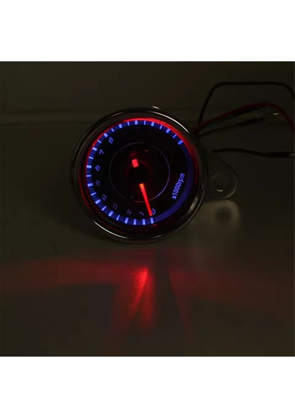 Mavi LED Arka Işığı ile Dc 12V Motosiklet Takometresi 1000RPM Analog Taşometre Rpm Gösterge Motosiklet Tako Göstergesi (Yurt Dışından) modelleri