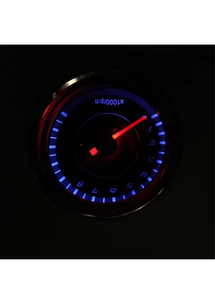 Mavi LED Arka Işığı ile Dc 12V Motosiklet Takometresi 1000RPM Analog Taşometre Rpm Gösterge Motosiklet Tako Göstergesi (Yurt Dışından) fırsatları