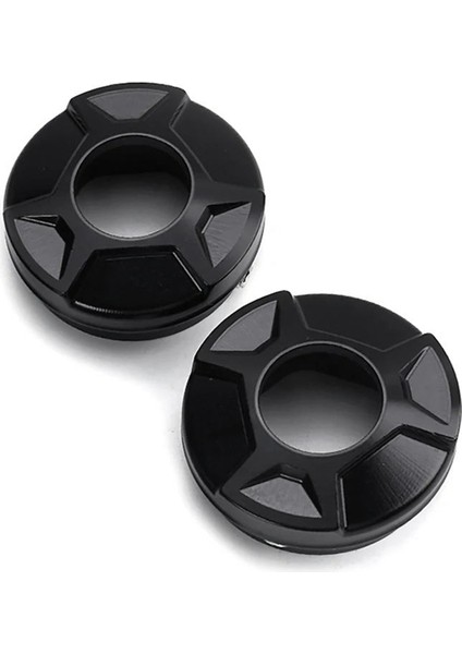 Motosiklet Üç Yıldızlı Sütun Trim Kapak Aksesuarları Valico DS900X DS525X DSX900 DSX525 2023 2024 Siyah (Yurt Dışından)