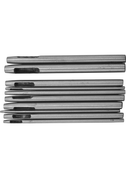 10 Adet Deri Delik Yumruk Kesici Içi Boş Yumurta Deri Aletler Için Yumuşak Malzeme Için Çalışma 0 5-5 mm (Yurt Dışından)