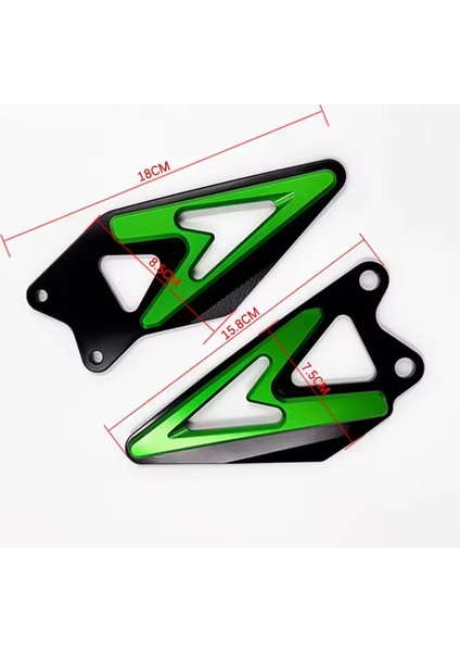 Kawasaki ZX-6R/ZX6R 2019-2025 Için Motosiklet Ayak Dönemi Pedal Topuk Koruma Ayak Peg Koruyucu Aksesuarlar (Yurt Dışından) fiyatları