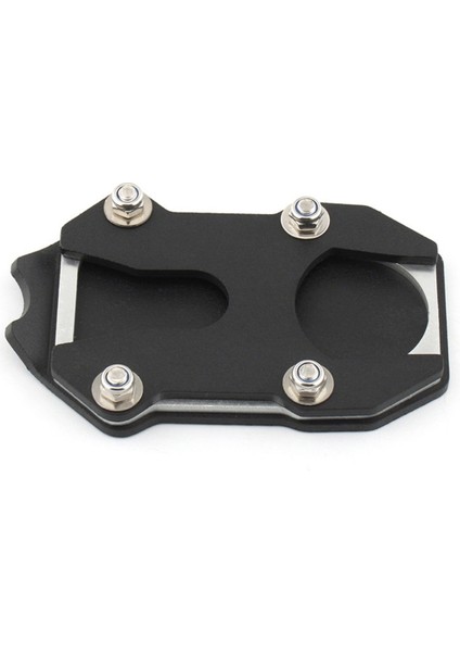 Motosiklet Aksesuarları Yan Sütun Genişlemeli Koltuk Kickstand Foot Side Stand Uzantı Pedi Honda CT125 Siyah ve Gümüş (Yurt Dışından)