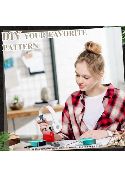 7 Adet Akrilik Damga Blokları Şebeke ve Kavrama ile Açık Damgalama Blokları Ayarlayın Çocuklar Için Dekoratif Damga Blokları (Yurt Dışından) fırsatları