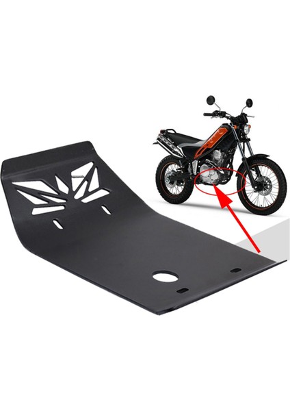 Motosiklet Skid Plaka Motor Koruma Şasi Koruma Kapak Yamaha Için Göbek Tavası XG250 Serow XT250 (Yurt Dışından) modelleri