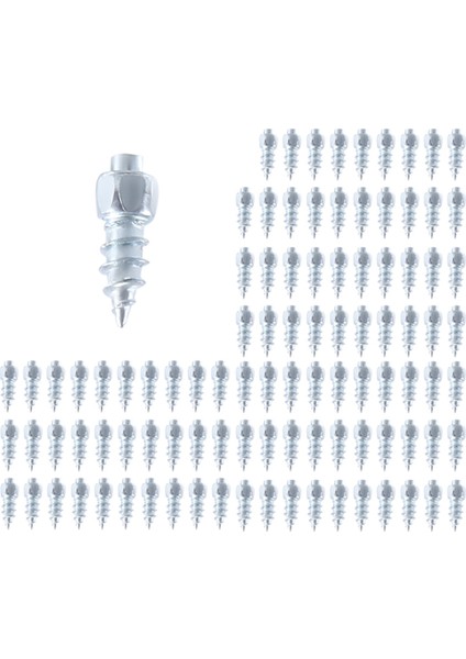 100PCS 12MM Lastik Saplamaları Karbür Vidalı Kar Sivri Uçlar Araba/suv/atv/utv Otomobil Lastik Saplaması Için Kayma Önleyici Anti-Buz (Yurt Dışından)