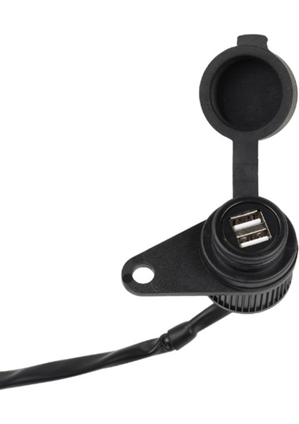 Yamaha Mt-09 Mt-07 XSR700 XSR900 Için Motosiklet Çift USB Şarj Cihazı Şarj Cihazı Soket Adaptörü (Yurt Dışından) fırsatları