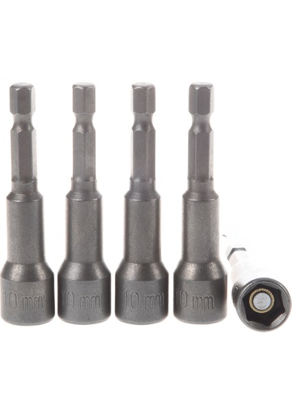 5 Pcs Manyetik Güç 10 mm Altı Soket Somun Setleytiler Sürücü (Yurt Dışından)