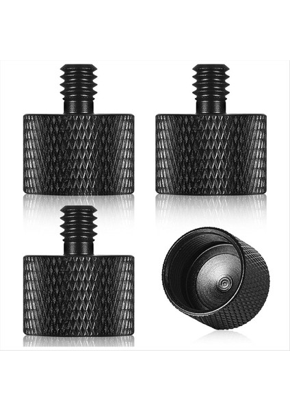 Mikrofon Stand Adaptörü 5/8 Kamera Montajı Için 1/4 Erkek Kadın Ila 1/4 Erkek (Yurt Dışından)