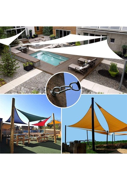 8pcs Paslanmaz Çelik Eşkenar Eşek Tokası Bahçe Gölgelik Tente Yelken Vidaları Tente Aksesuarları (Yurt Dışından) fırsatları