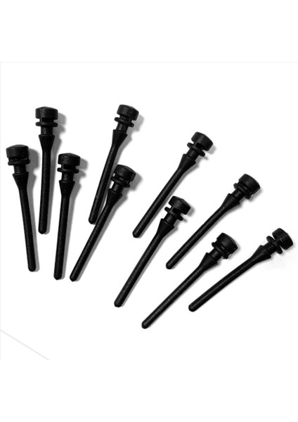 400PCS Siyah Pc Fan Fan Kauçuk Vida Sönümleme Çivi Titreşim Sönümleme Silikon Vidalı Pin Perçin (Yurt Dışından) fiyatları