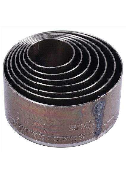 7 Adet Yuvarlak Deri Zanaat Kesici Kalıp Kalıp Şablon Zımba Araçları 20MM-50MM (Yurt Dışından) fiyatları