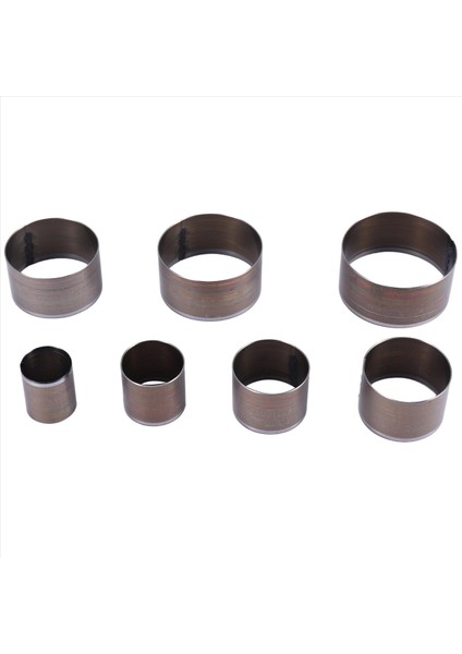 7 Adet Yuvarlak Deri Zanaat Kesici Kalıp Kalıp Şablon Zımba Araçları 20MM-50MM (Yurt Dışından) fırsatları