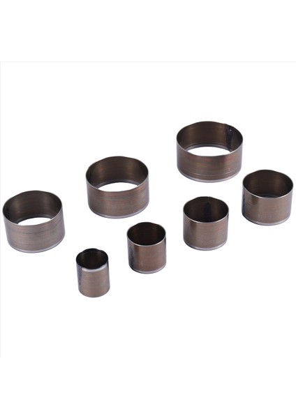 7 Adet Yuvarlak Deri Zanaat Kesici Kalıp Kalıp Şablon Zımba Araçları 20MM-50MM (Yurt Dışından) indirimleri