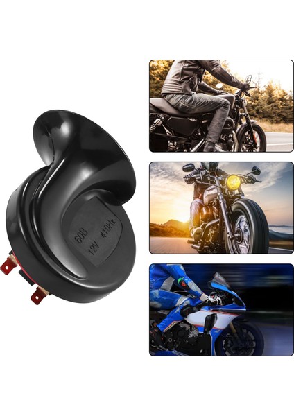 Evrensel Araba Boynuz Yüksek Basınç Klaxon Hoparlör 12V Su Geçirmez 500DB Salyangoz Ağlama Hava Boynuzu Vespa Loudnes Araba Motosiklet (Yurt Dışından) indirimleri