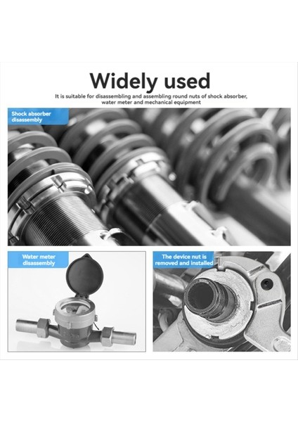 Hilal Anahtarı Seti Ayarlanabilir C-Pin Anahtarı Kanca Anahtarı Araç Mekanik Yuvarlak Kafaların Sıkılaştırılması ve Kilitlenmesi Için (Yurt Dışından) fırsatları